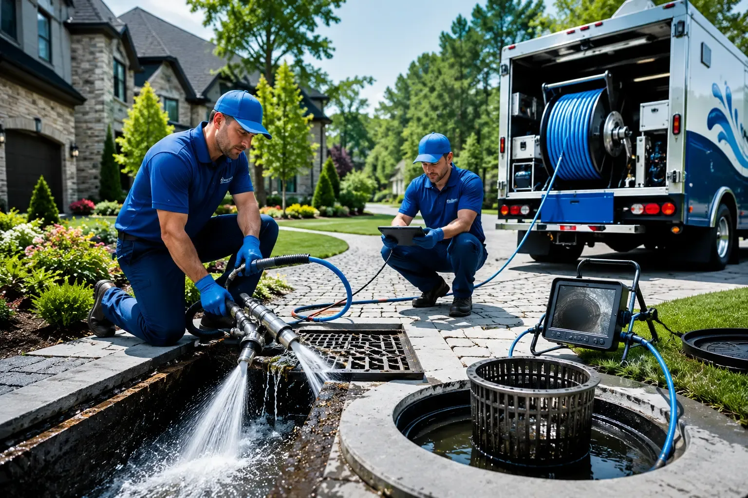 Local outdoor drain cleaning professionals in Smithfield, PA