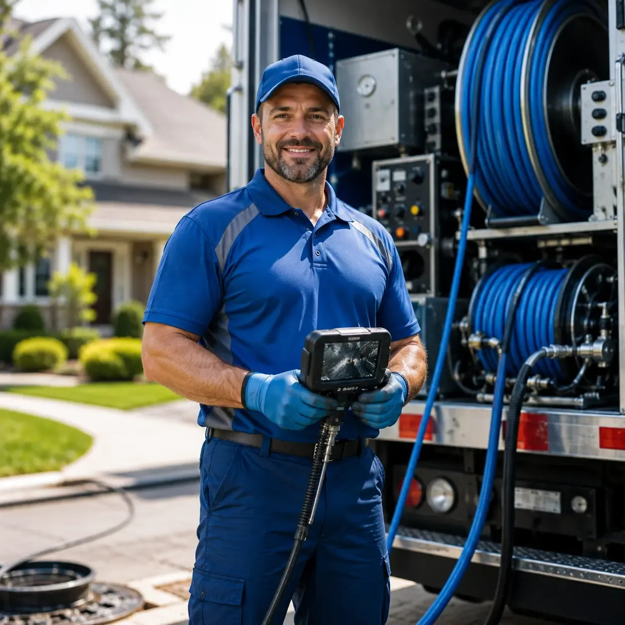 Local outdoor drain cleaning specialists in Smithfield, PA